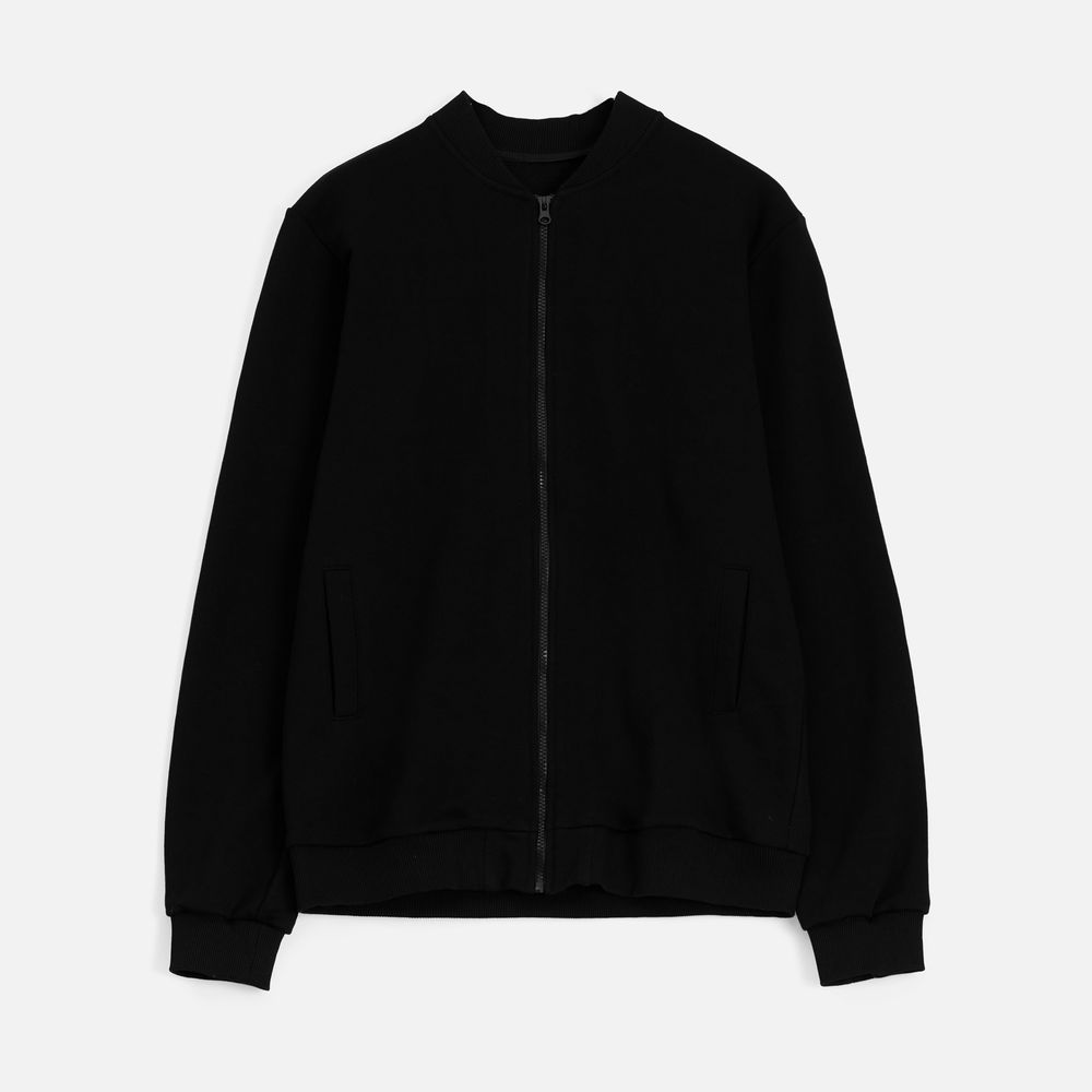 Бомбер унисекс Townie, черный-2