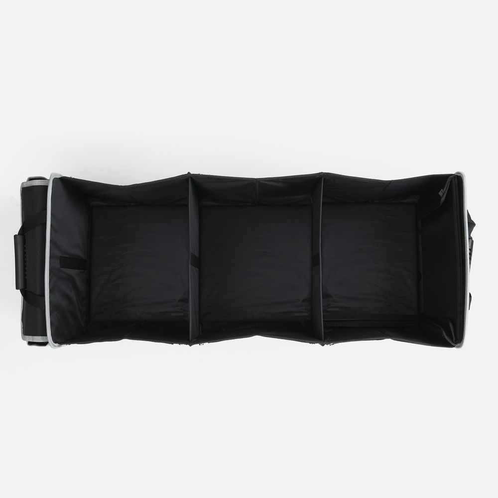 Органайзер в багажник с сумкой-холодильником Arranger, черный с серым-2