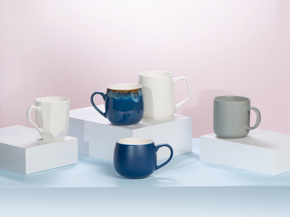 Кружка круглой формы Verlo, 410мл, белый-3