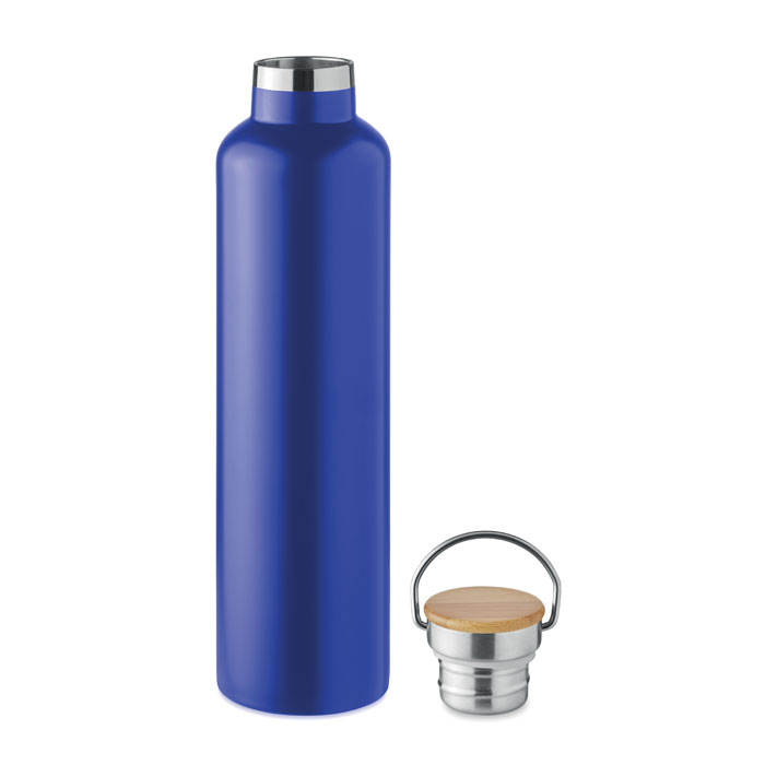Double wall flask 1L, синий-3