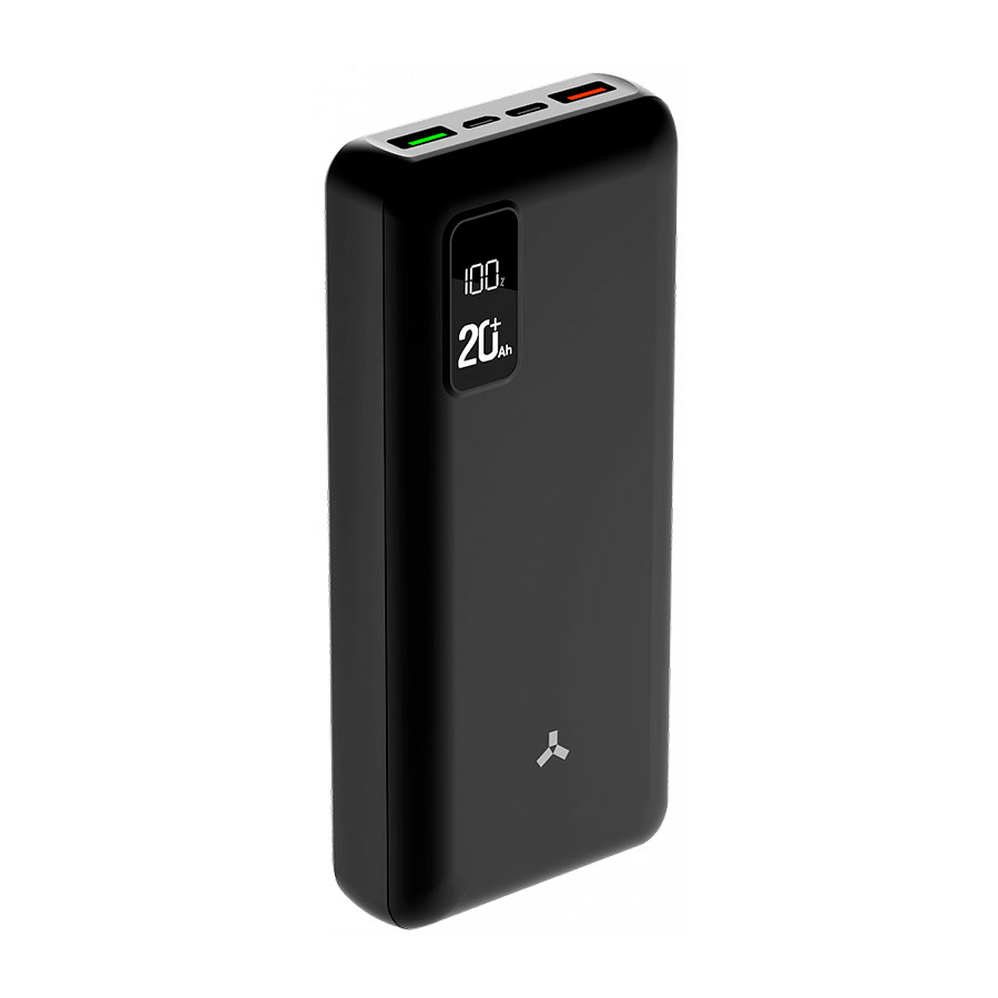 Внешний аккумулятор ARSENIC II 20PQD, 20000 мАч, черный, черный-0