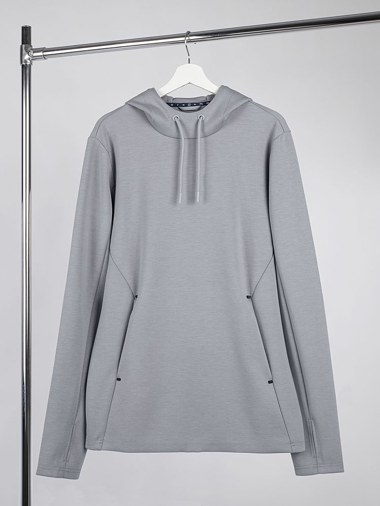 Худи унисекс Begi, серое-0