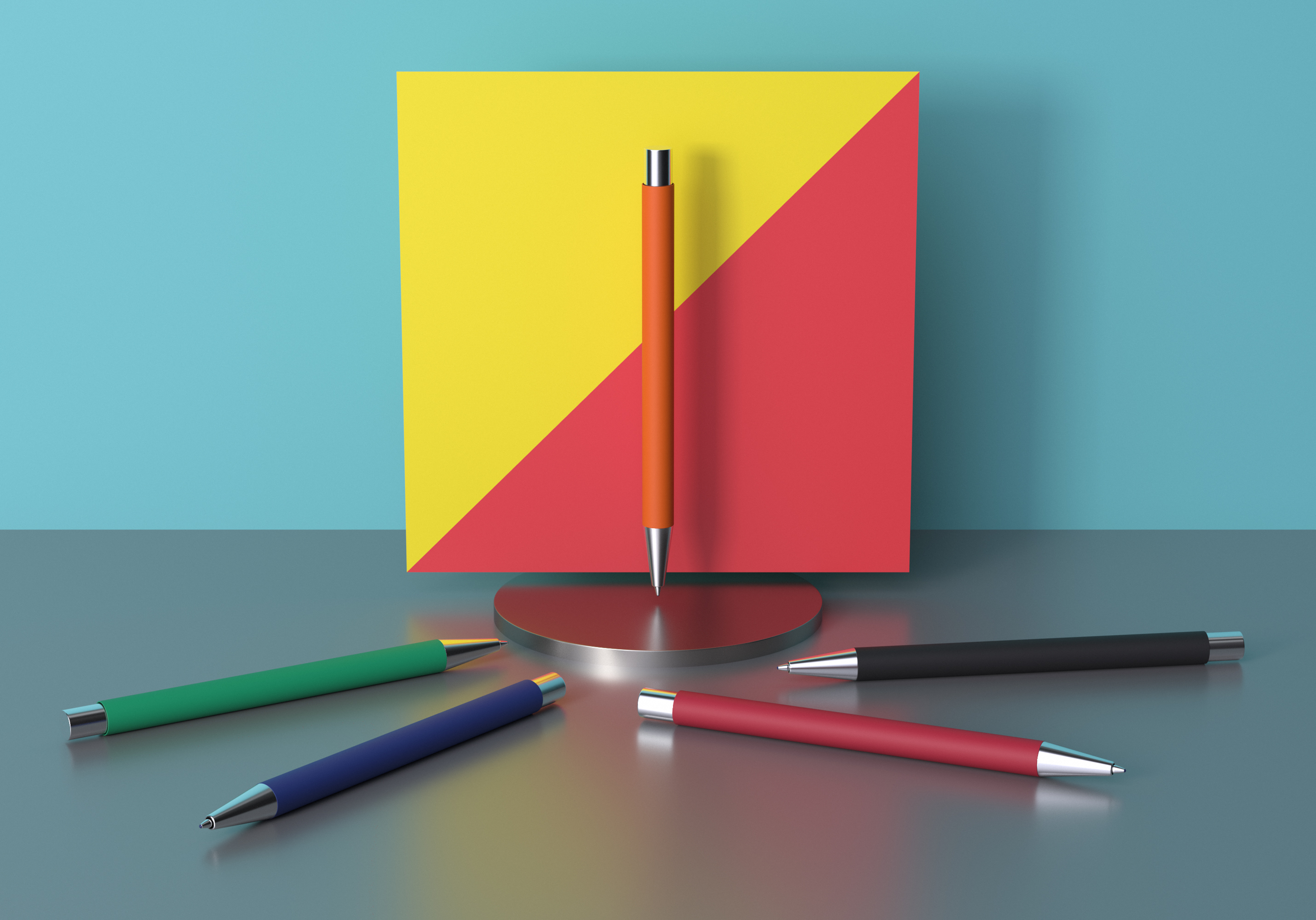 Ручка шариковая "Aurora", покрытие soft touch-2