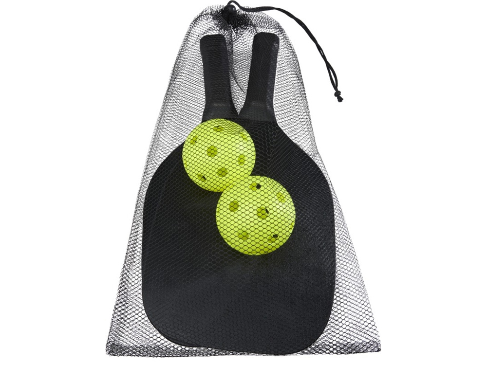 Enrique комплект ракеток в сетчатом чехле, черный-4