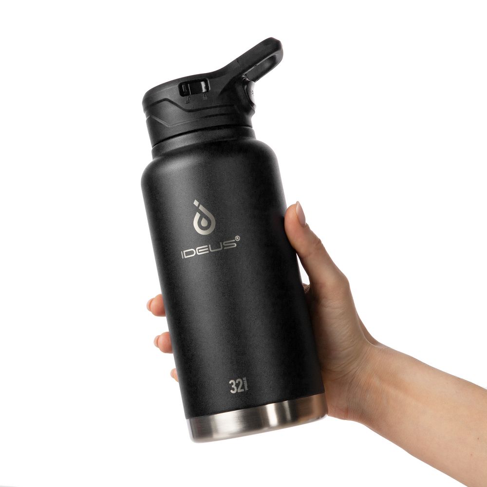 Термобутылка Fujisan XL 2.0, черная-5