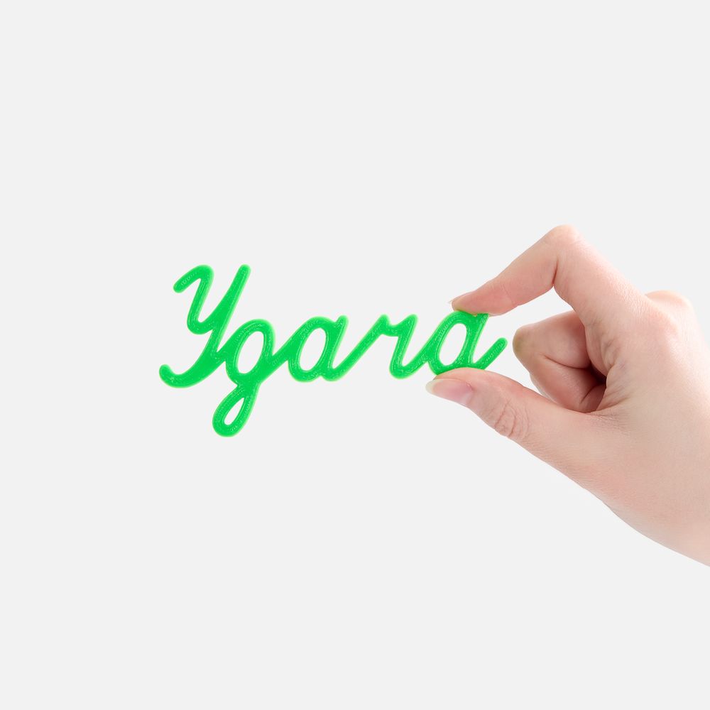 Подвеска Word, 3D-печать на заказ, удача-1