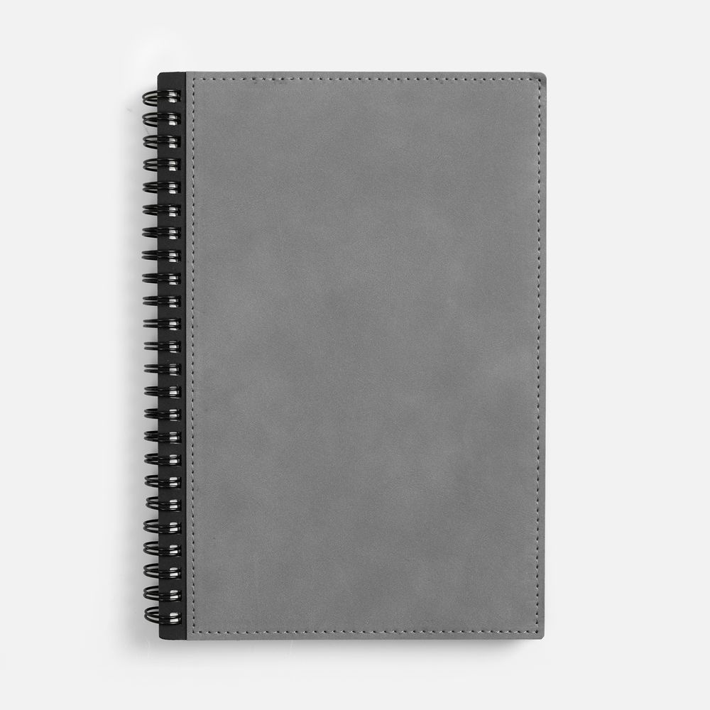 Ежедневник Notera, недатированный, серый-0