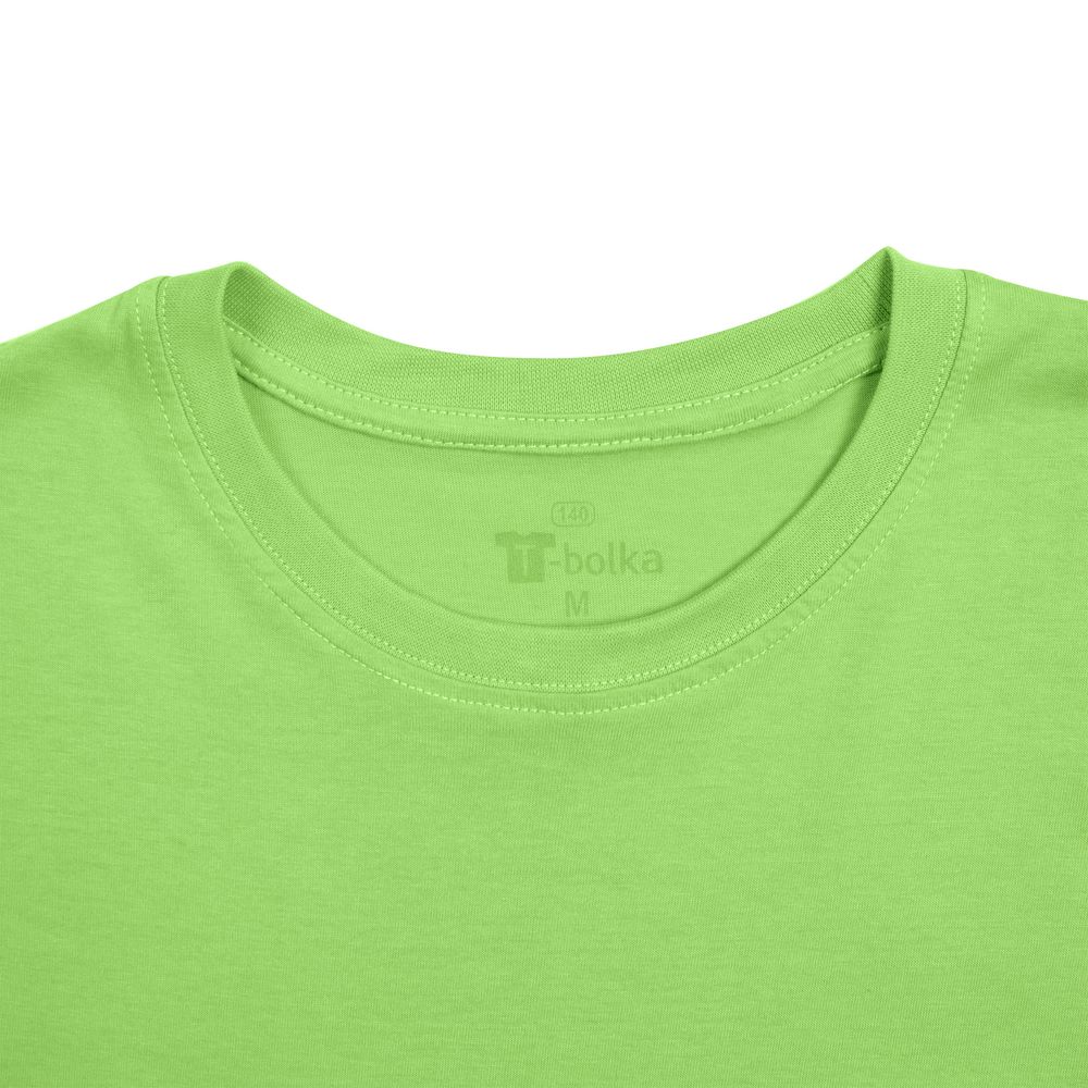 Футболка унисекс T-bolka 140, зеленое яблоко-3