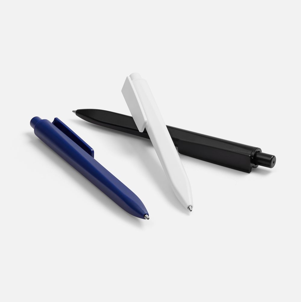 Ручка шариковая Ridge, темно-синяя-4