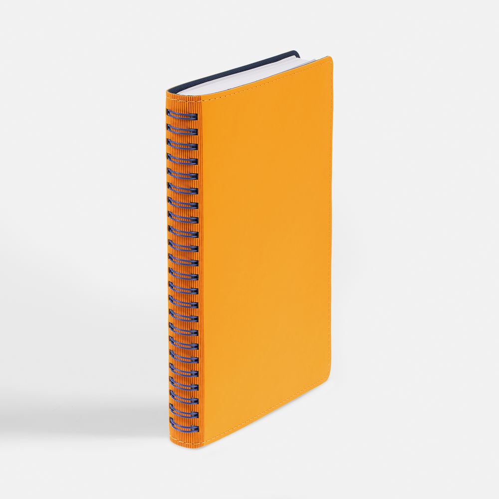 Ежедневник Spring Shall, недатированный, желтый-3