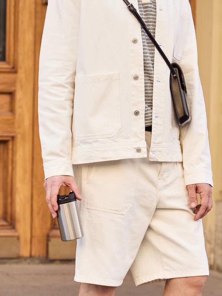 Термостакан Canella, серебристый-3