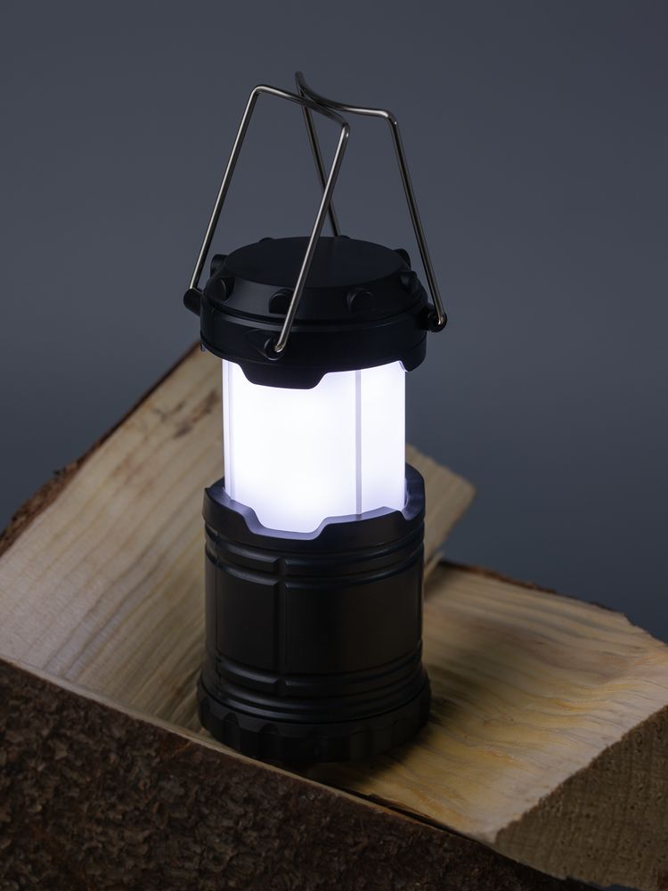 Кемпинговый фонарь с имитацией пламени Lindau Flame, черный-4