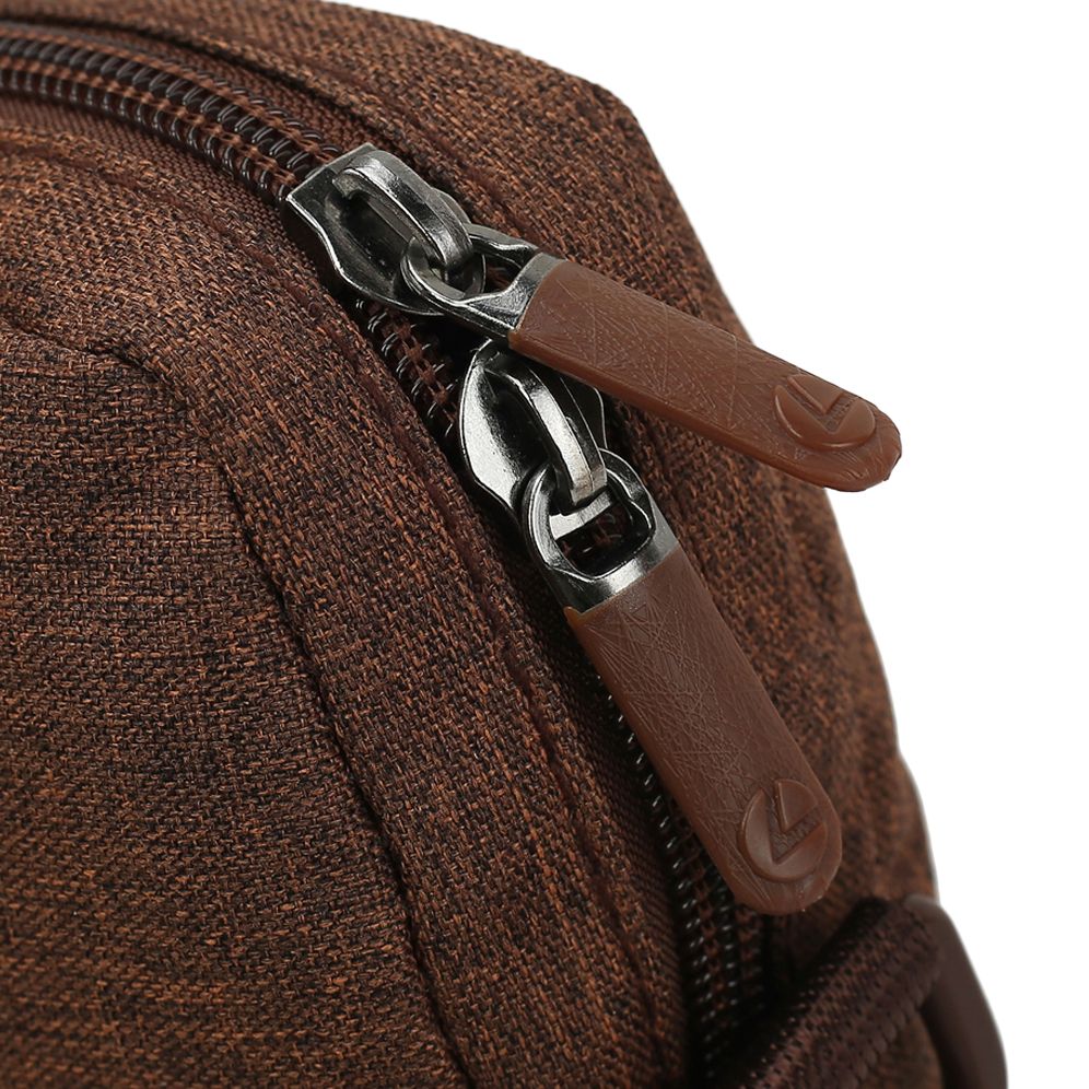 Сумка для ноутбука L225, коричневая-6