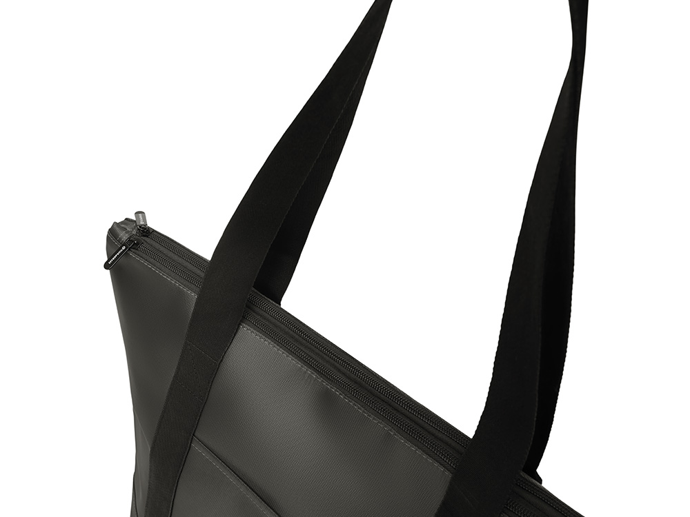 Сумка-холодильник Cool XL с двумя лямками на плечо, темно-серый-4