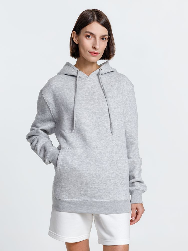 Худи унисекс Phoenix, серый меланж-4