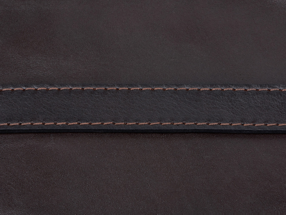 Фартук из натуральной кожи, материал: натуральная кожа КРС, цвет фартука: темно-коричневый, цвет ремней: коричневый тёмный, фурнитура из металлического сплава ЦАМ, цвет фурнитуры: антик, размер универсальный-11