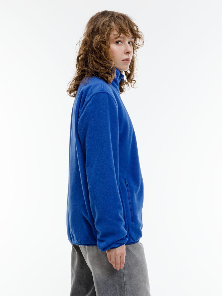 Куртка флисовая унисекс Nesse, синяя-6