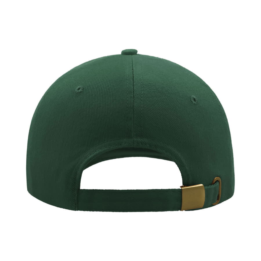 Бейсболка LIBERTY SIX BUCKLE, 6 клиньев, металлическая застежка, темно-зелёный-5