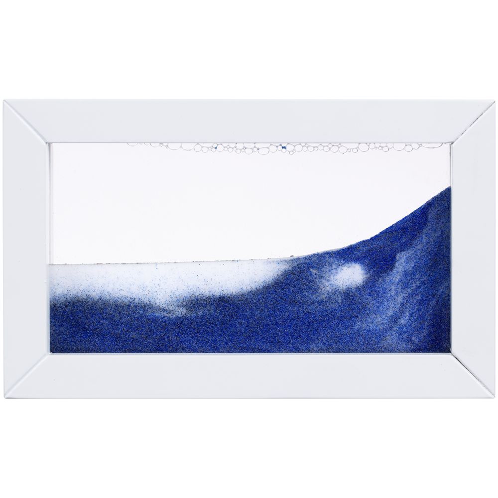 Песочная картина-антистресс Zenscape, белая с синим-2