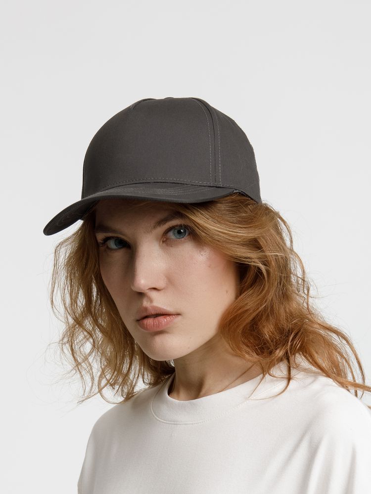 Бейсболка Seguro, серая-2