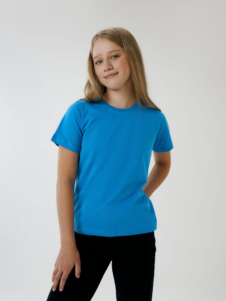 Футболка детская T-Bolka Kids, бирюзовая-2