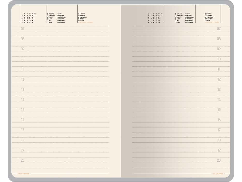 Ежедневник недатированный А5 Megapolis Flex Smart, темно-синий-6