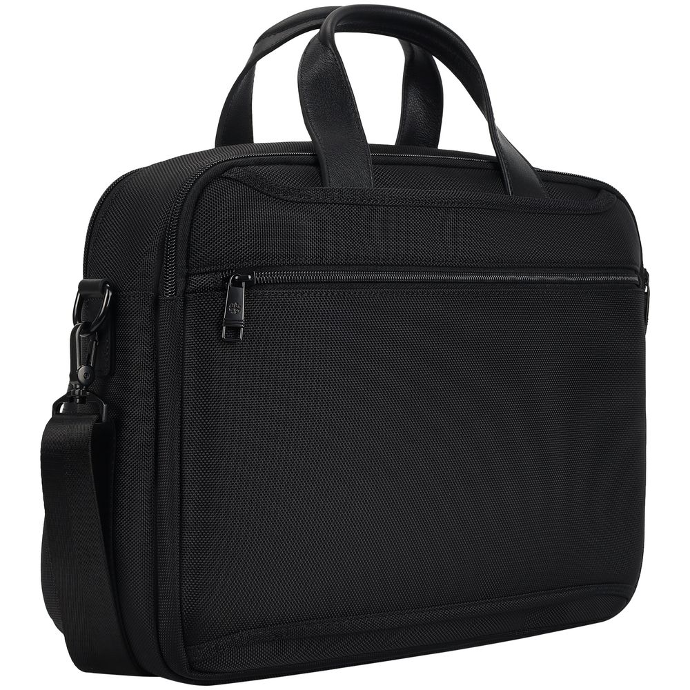 Сумка для ноутбука Santiago Nylon, черная-4