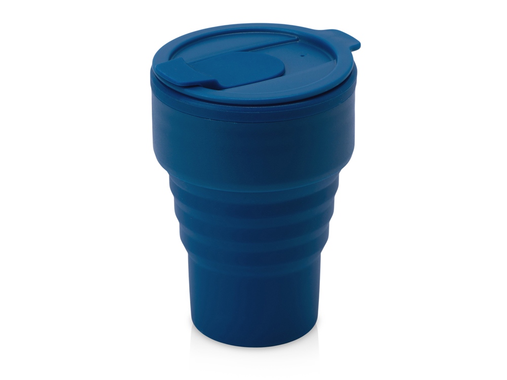 Силиконовый складной стакан GoCup, индиго-0