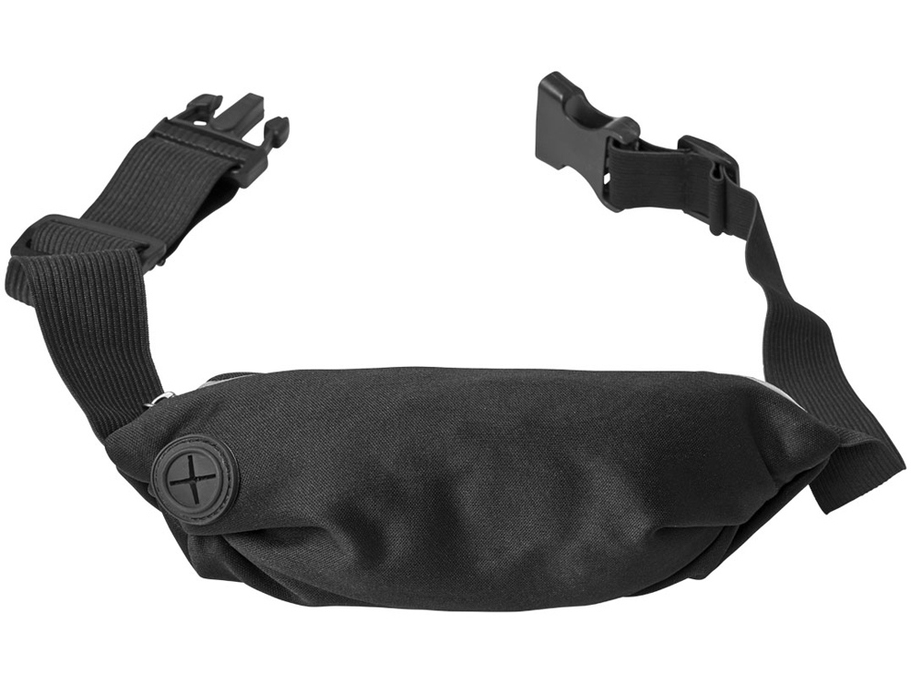 Эластичная спортивная поясная сумка Nicolas, красный-1