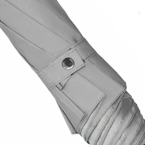 Зонт складной "Reflect", полуавтомат, светоотражающий серый, серый-5