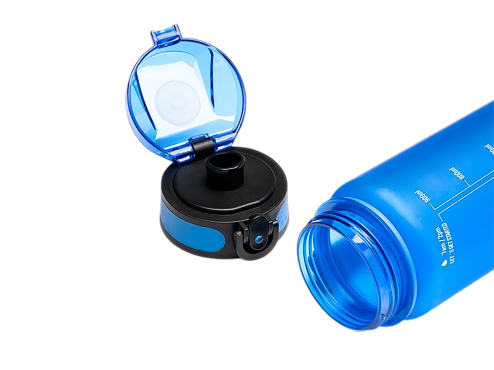 Бутылка спортивная Лэймер, объем 1000 мл, королевский синий-1