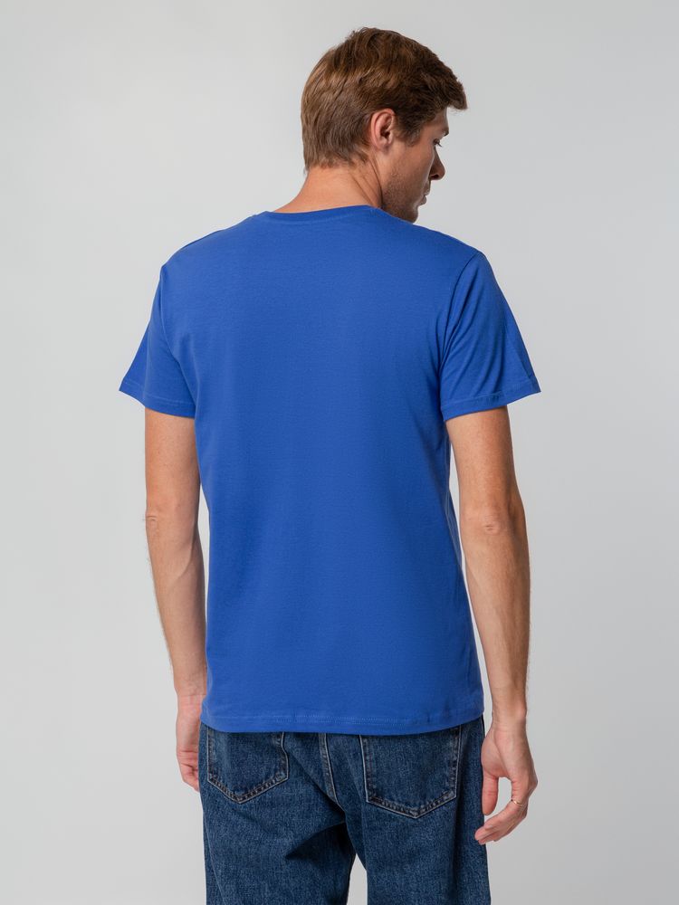 Футболка унисекс T-bolka 140, ярко-синяя-3