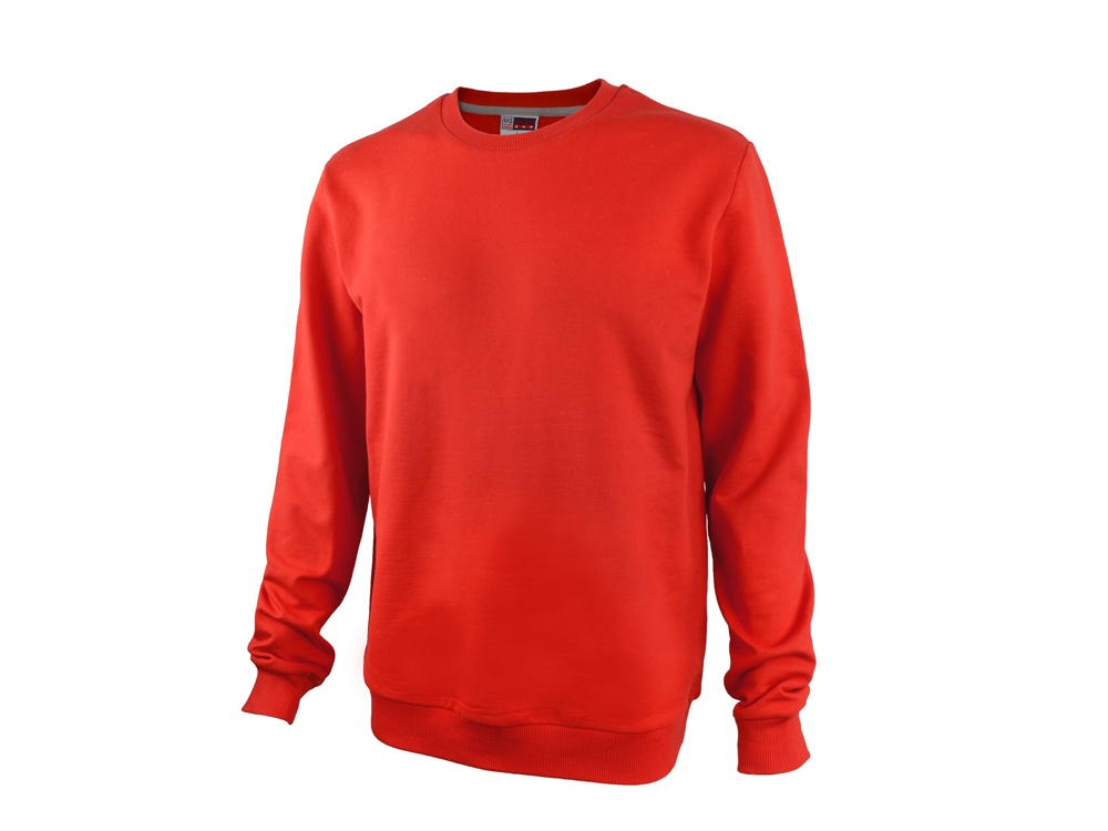 Свитшот Motion унисекс с начесом, красный-6