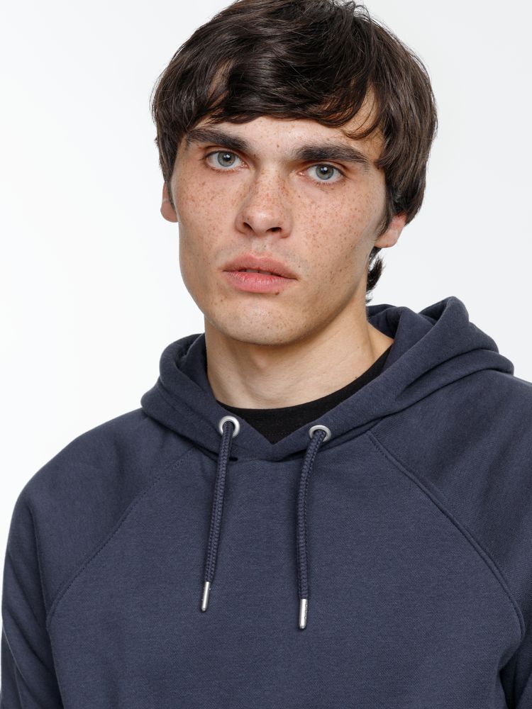 Толстовка унисекс Stellar, темно-синяя-5