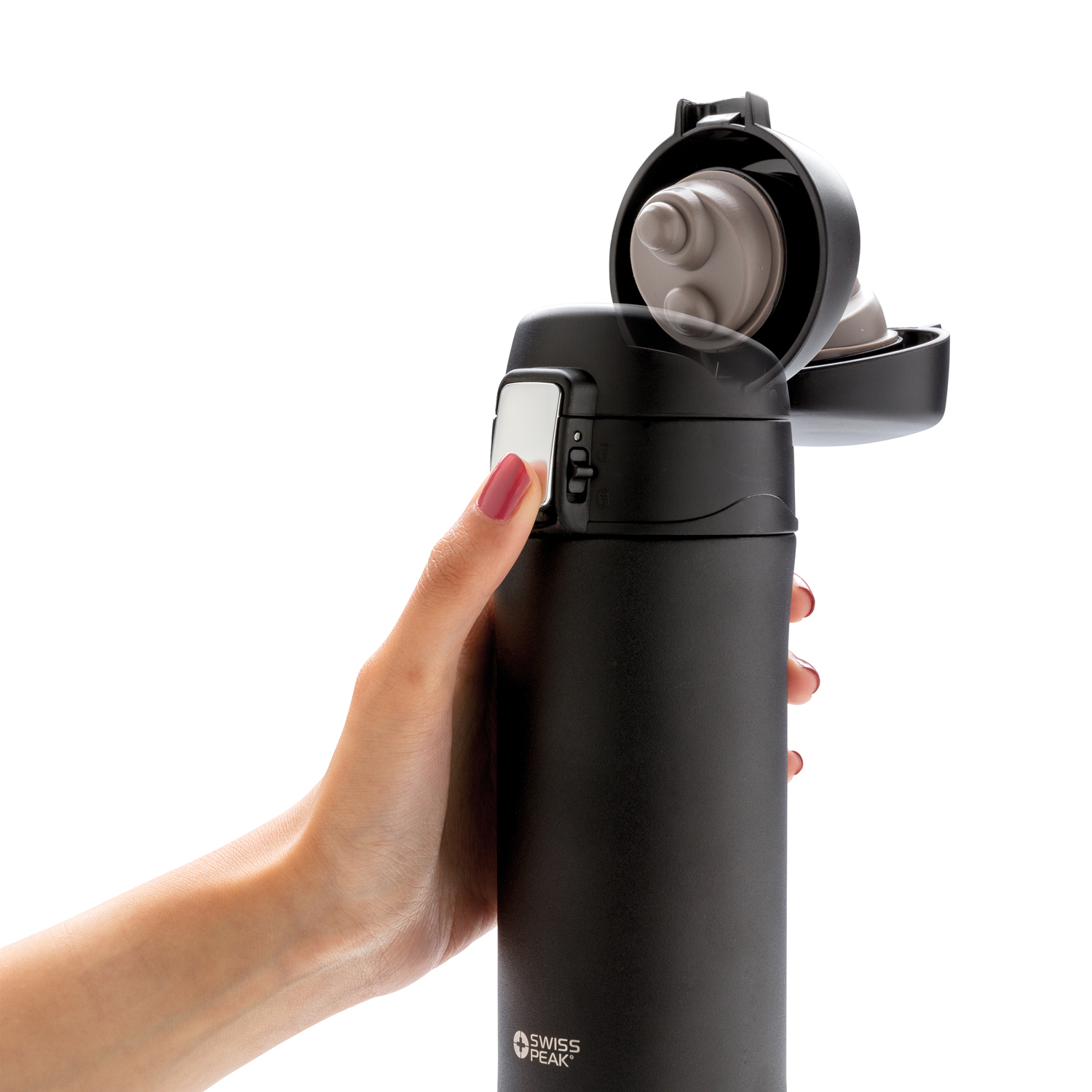 Вакуумная термокружка Elite с внутренним медным покрытием-5