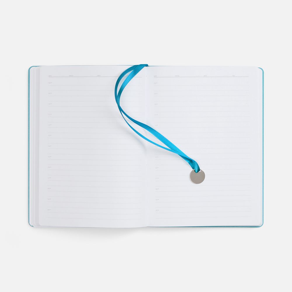 Ежедневник Lafite, недатированный, бирюзовый-3