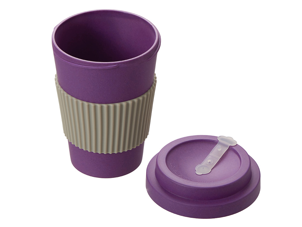 Термокружка Muffin из натуральных волокон, фиолетовый-1