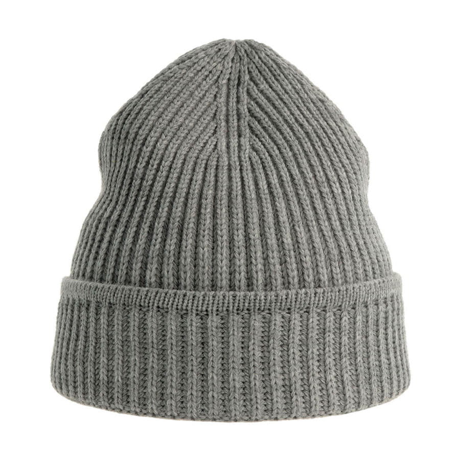 Шапка MAPLE из пряжи Polylana®, светло-серый меланж-1