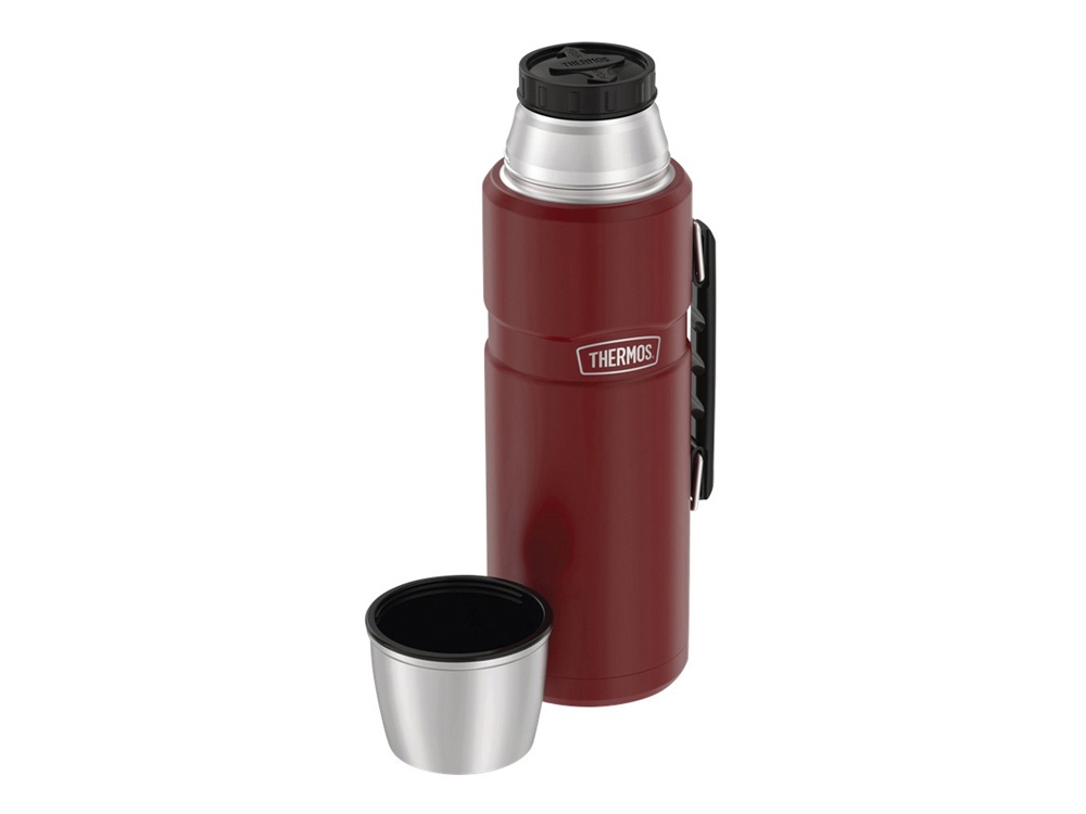 Термос из нерж. стали тм THERMOS SK2020 Rustic Red King 2,0L, красный-2
