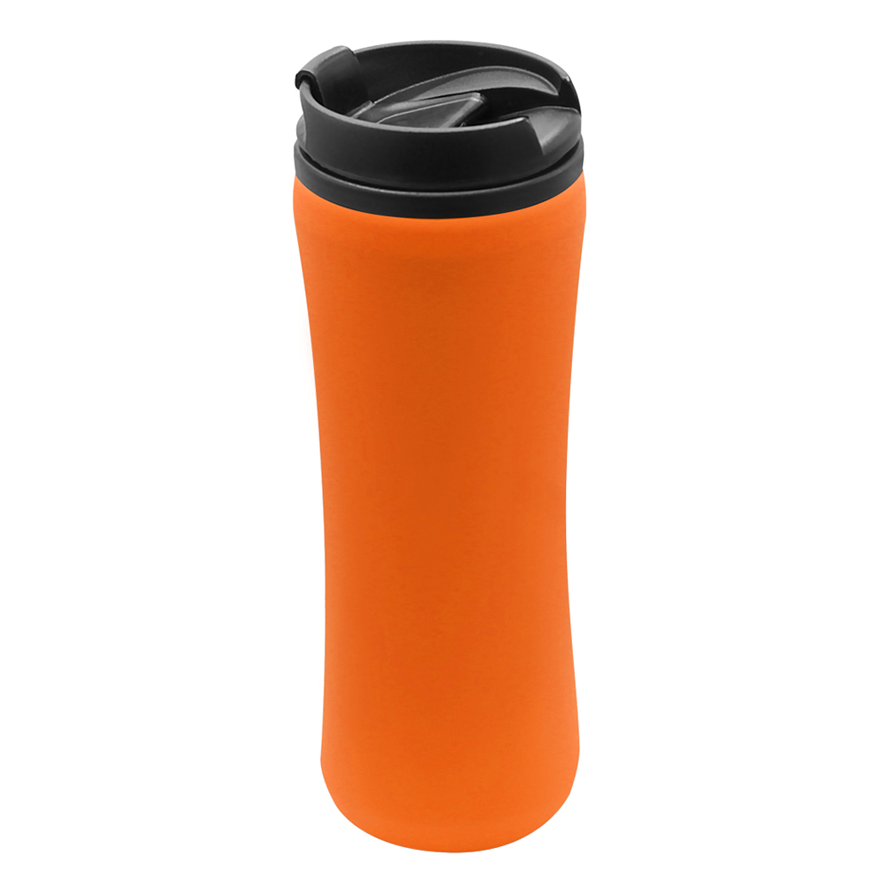 Термокружка Miora софт-тач, Оранжевый-0