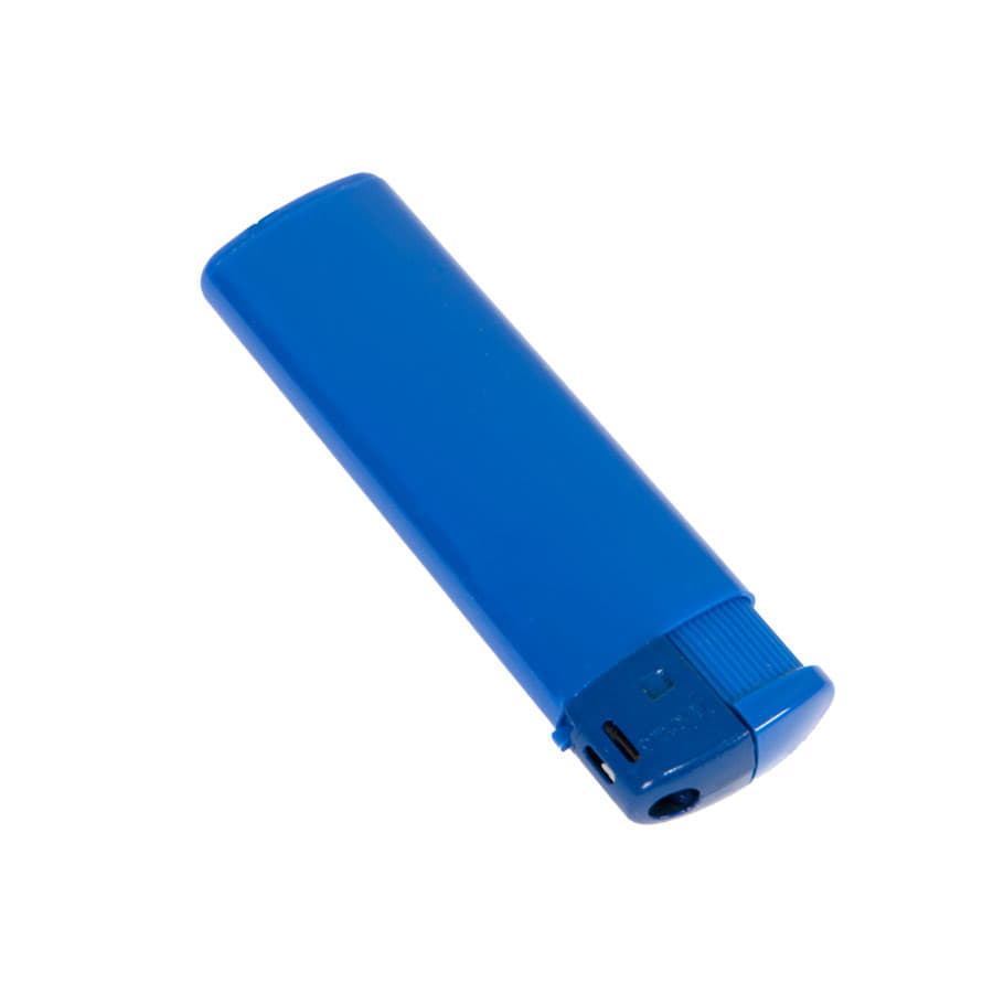 Зажигалка пьезо ISKRA, синий-1