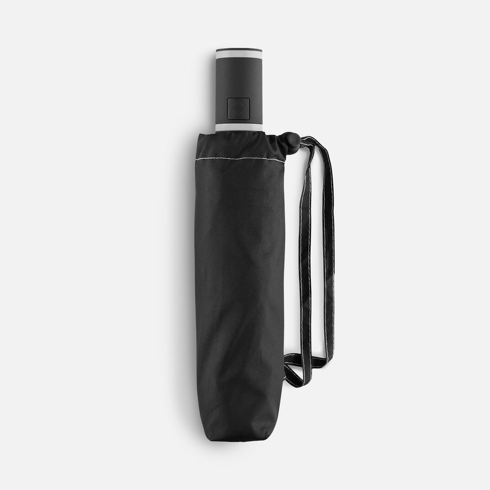 Зонт складной AOC Mini с цветными спицами, белый-2