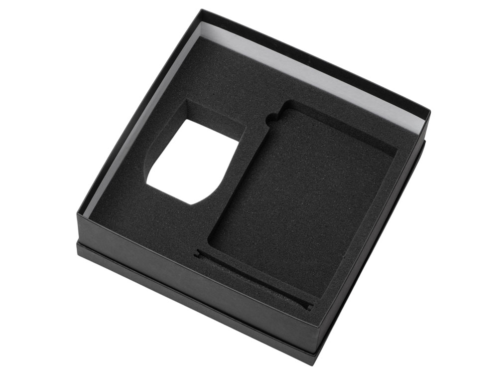 Подарочный набор c блокнотом C2, ручкой и термокружкой, зеленое яблоко-2