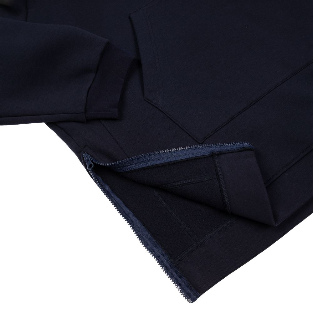 Худи унисекс оверсайз Easy Street, темно-синее-2