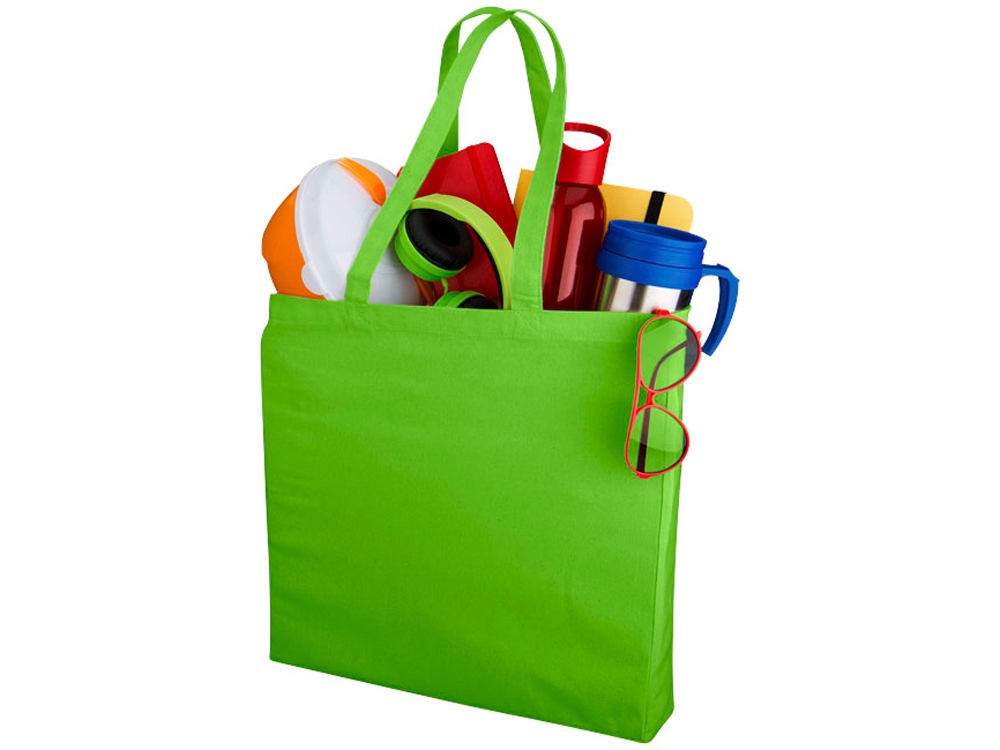 Сумка Odessa хлопковая, лайм-1