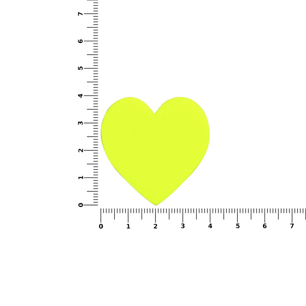 Наклейка тканевая Lunga Сor, M, желтый неон-2