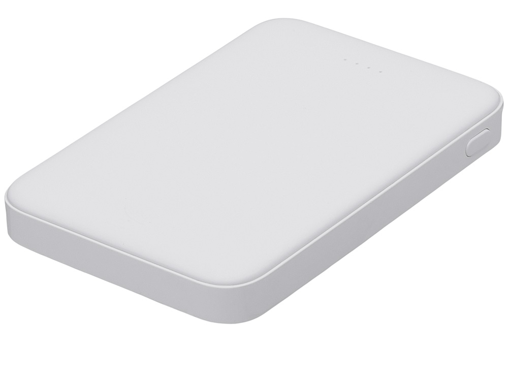 Внешний аккумулятор Simp, 5000 мАч, белый-3