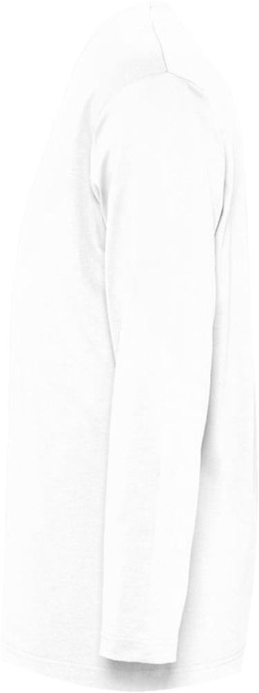 Футболка с длинным рукавом Monarch 150, белая-3