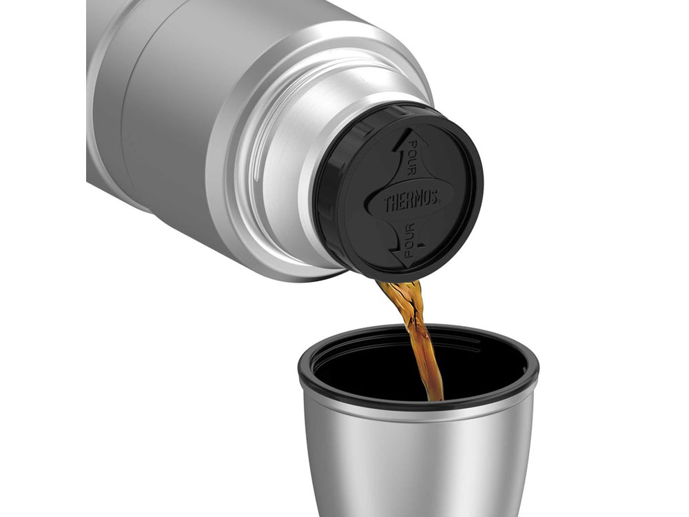 Термос из нерж. стали тм THERMOS SK2020 MS King 2.0L, серебристый-4