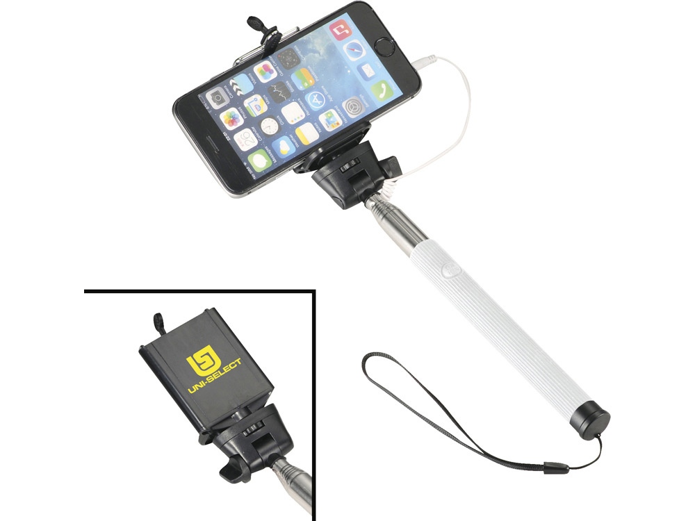 Монопод проводной Wire Selfie, белый-3